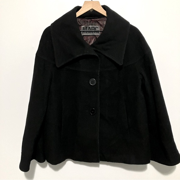 Andrew Marc Jackets & Blazers - Andrew Marc New York Wool & Cashmere Coat Women Size 10 Black